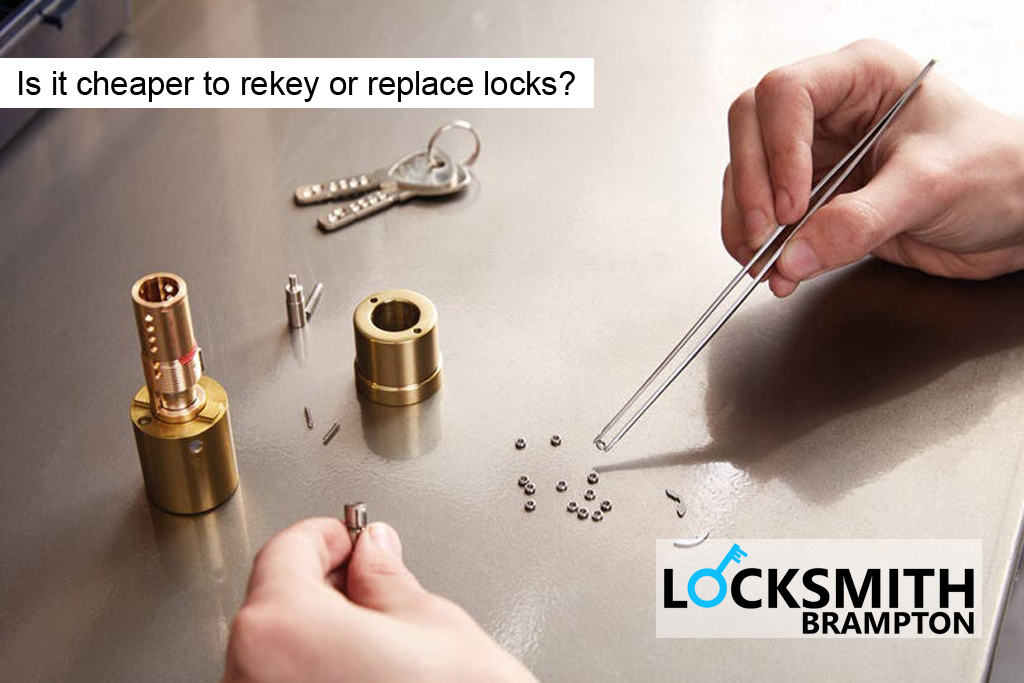 Is it cheaper to rekey or replace locks?